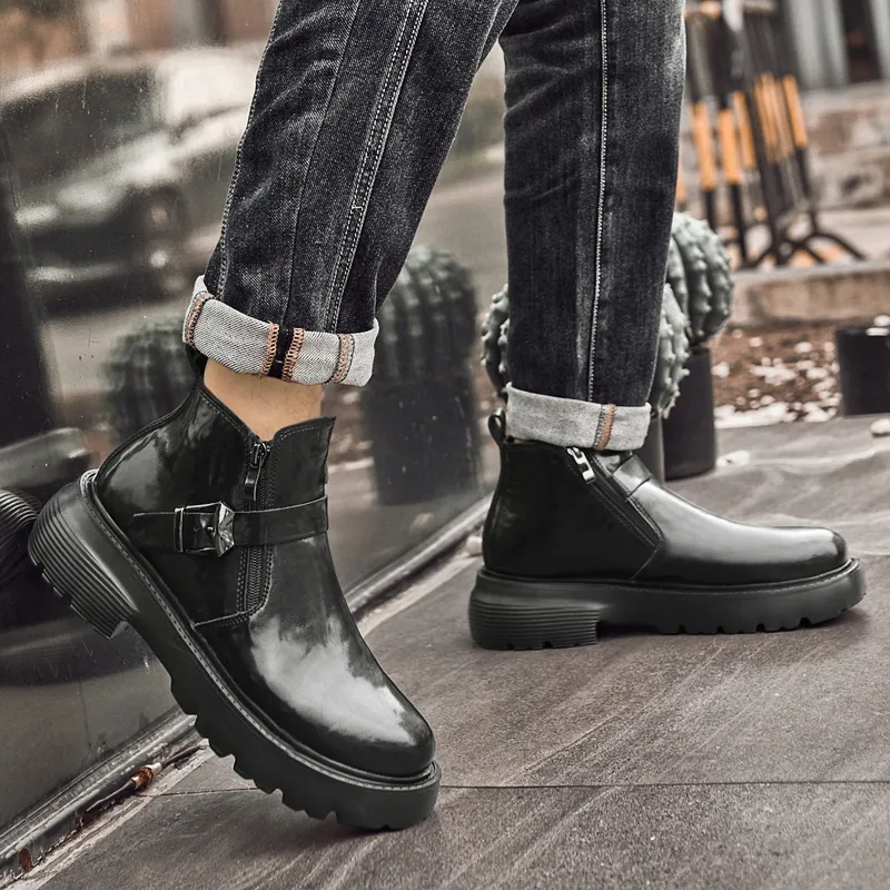 Bull Thunder Ankle Boots Men-11