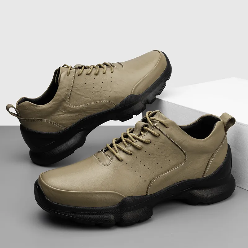 Bull Thunder Breathable Height Increase Low Top Casual Shoes Unisex-6