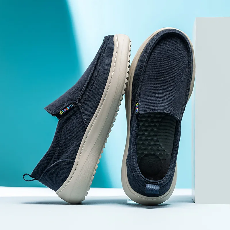 Bull Thunder Breathable And Lightweight Low Top Canvas Shoes Men's-6