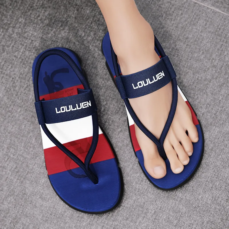 Bull Thunder Woven Odor Resistant Flip Flops Men's-8