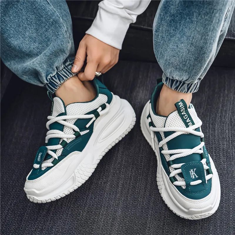 Bull Thunder Lightweight Height Increasing Low-Top Casual Shoes Men's-14