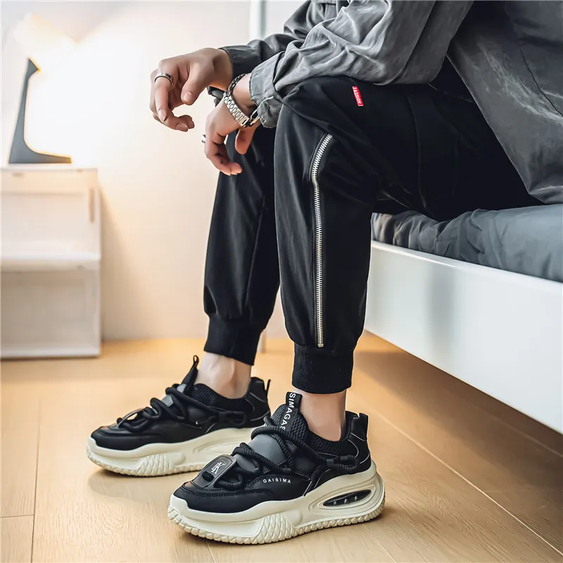 Bull Thunder Lightweight Height Increasing Low-Top Casual Shoes Men's-20