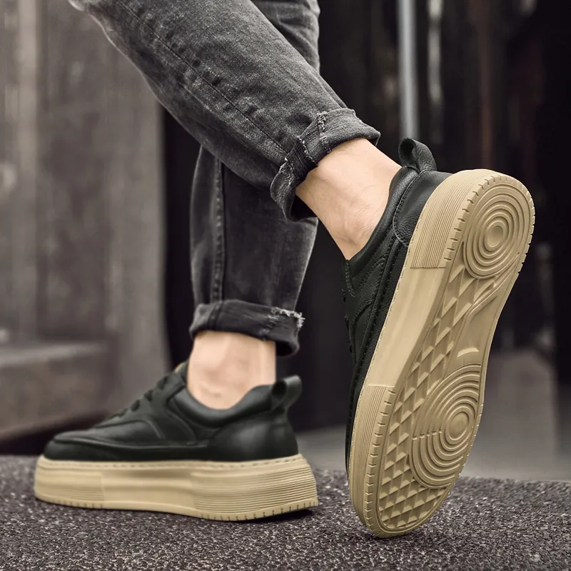 Bull Thunder Non slip Wear resistant Shock Absorption Low Top Skateboard Shoes Men's-9