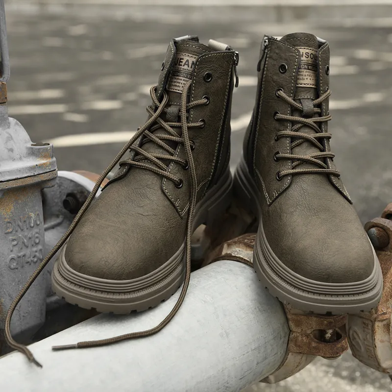 Bull Thunder Crew Martin Boot Men's-6