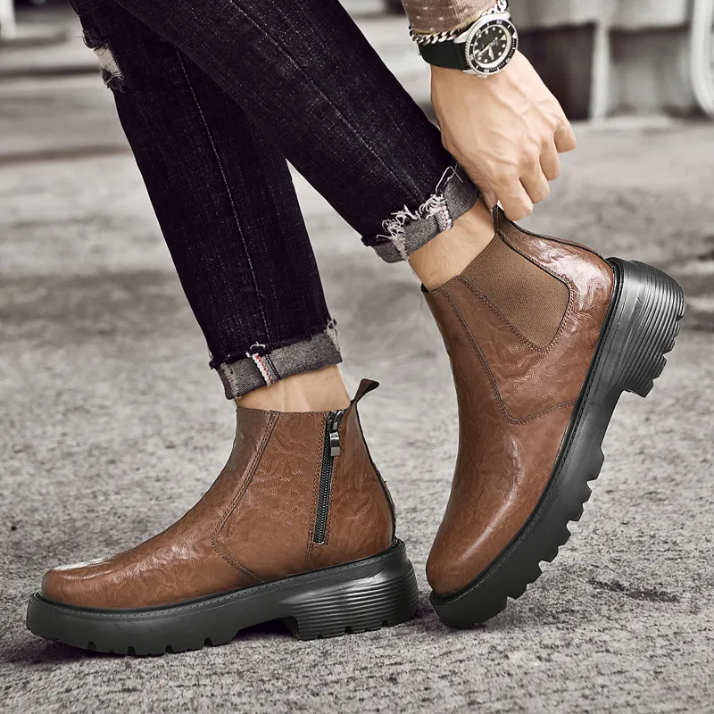 Bull Thunder Ankle Boots Men-9