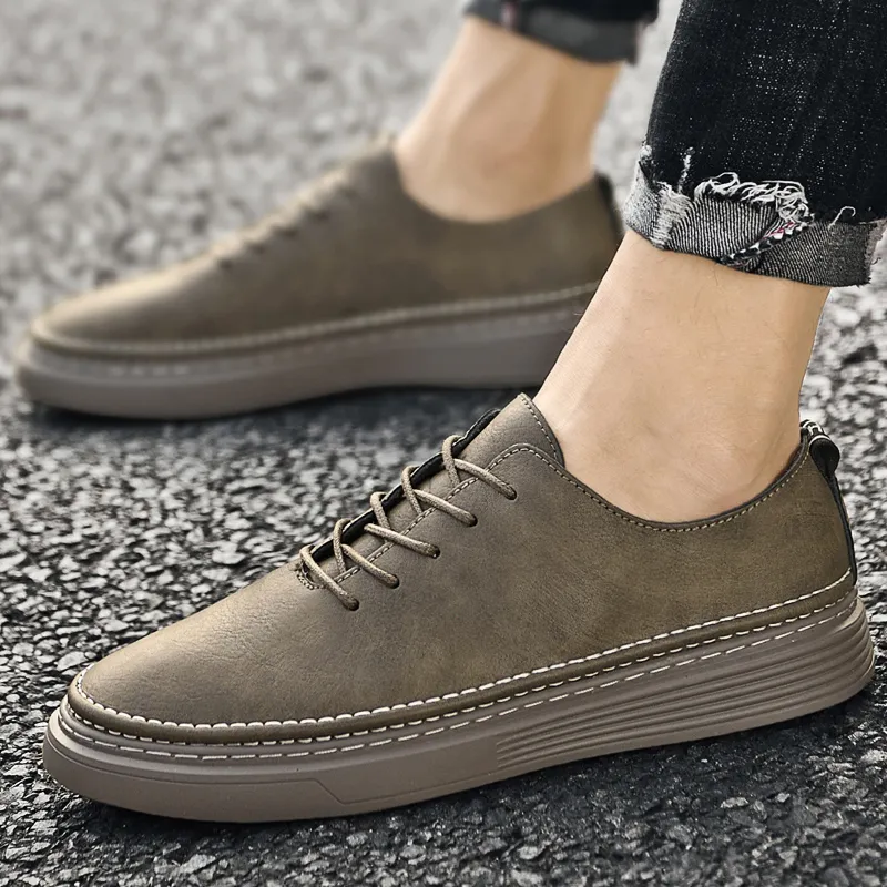 Bull Thunder Breathable Lightweight Low Top Casual Shoes Men's-4