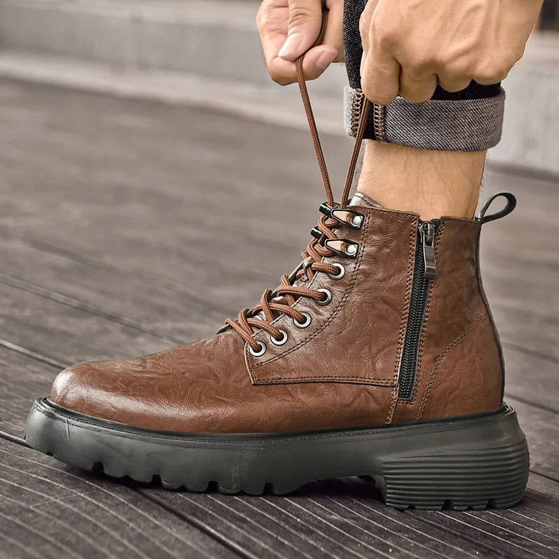 Bull Thunder Short Martin Boot Men's-1