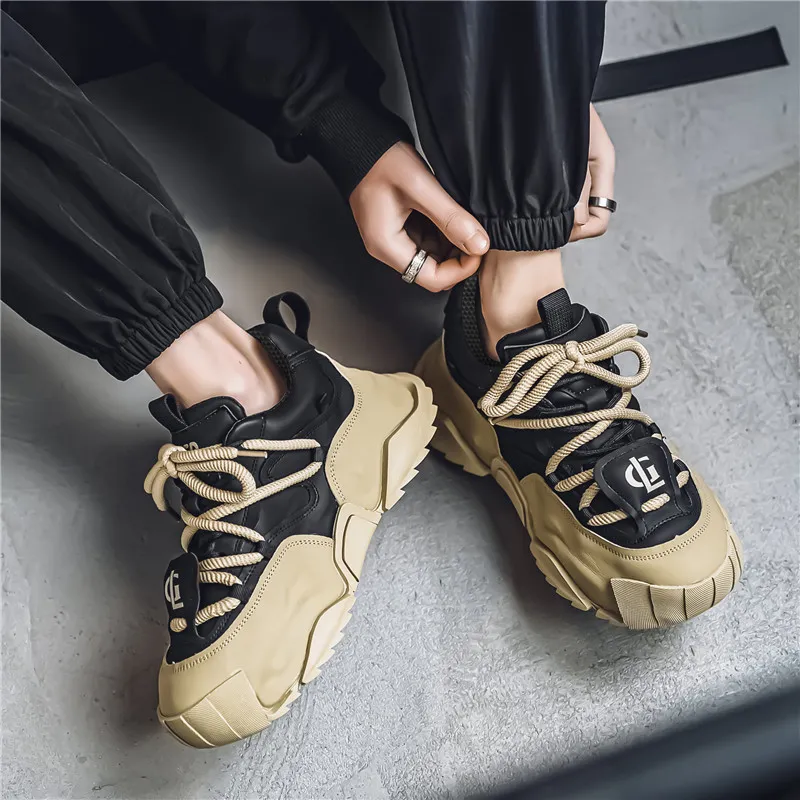 Bull Thunder Durable Breathable Low-Top Casual Shoes Men's-4
