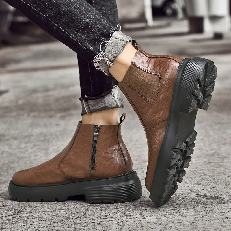 Bull Thunder Ankle Boots Men-8