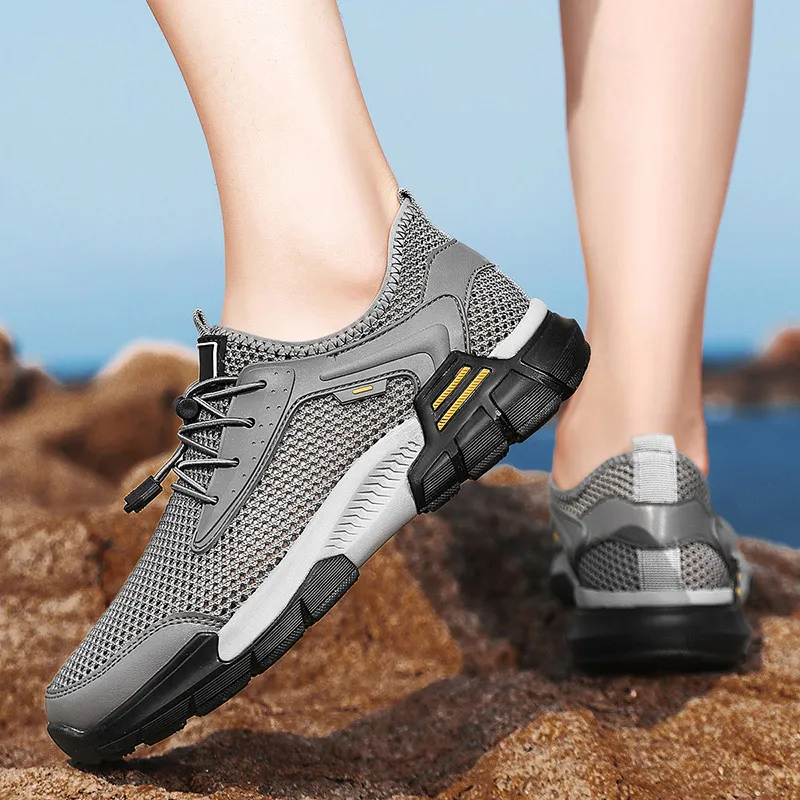 Bull Thunder Anti Slip Wear Resistant Low Top Casual Shoes Men's-4