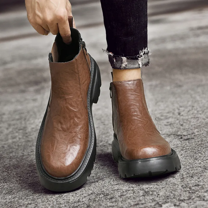 Bull Thunder Ankle Boots Men-7