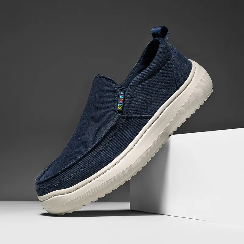 Bull Thunder Breathable And Lightweight Low Top Canvas Shoes Men's-7