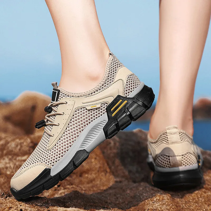 Bull Thunder Anti Slip Wear Resistant Low Top Casual Shoes Men's-12