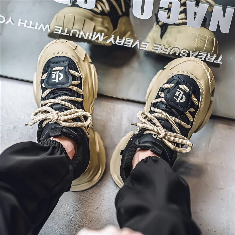 Bull Thunder Durable Breathable Low-Top Casual Shoes Men's-3
