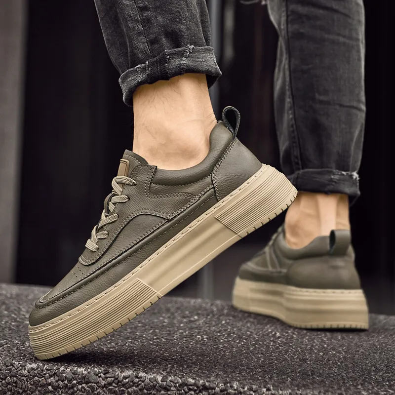 Bull Thunder Non slip Wear resistant Shock Absorption Low Top Skateboard Shoes Men's-4