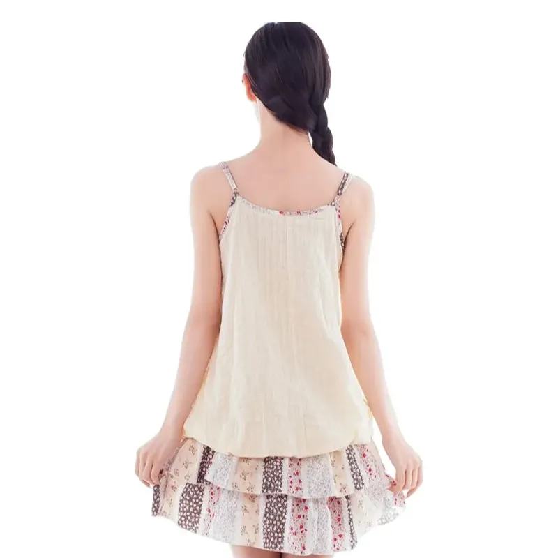 DEDY Slip Dress Women's Image Color-1