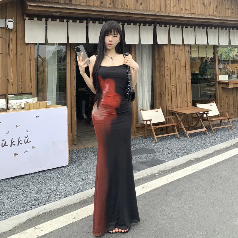 DEDY Slip Dresses Women's Black Shopping Bag-2