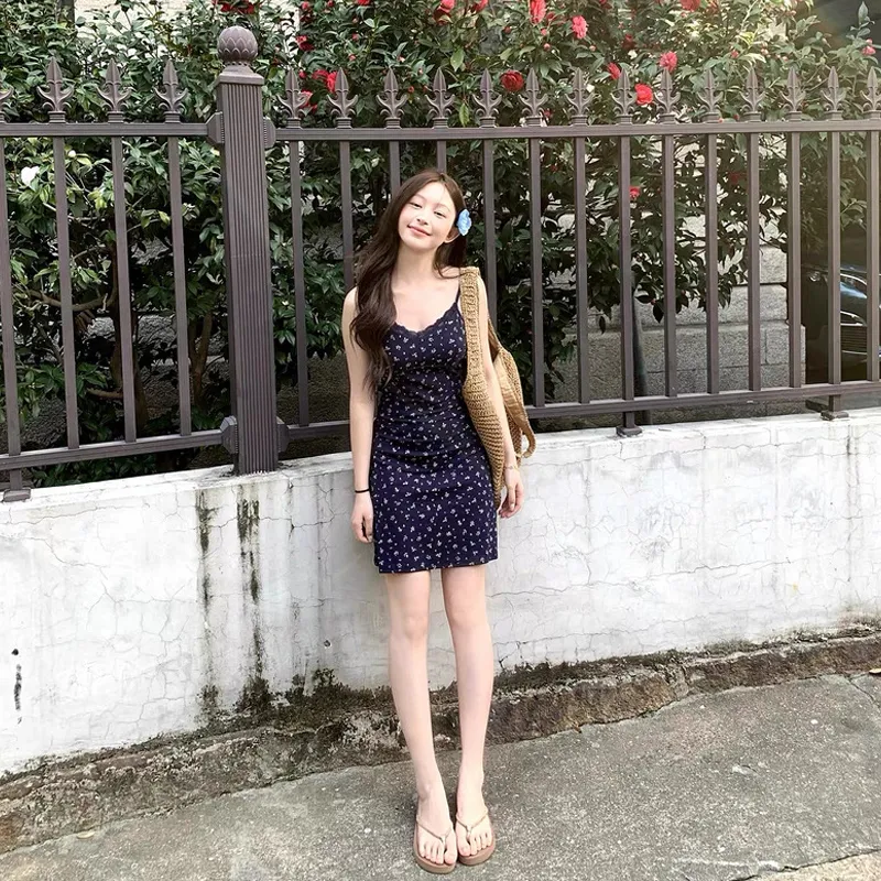 DEDY Slip Dresses Women's-8