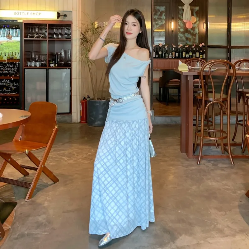 DEDY Two Piece Skirt Sets Women's-1