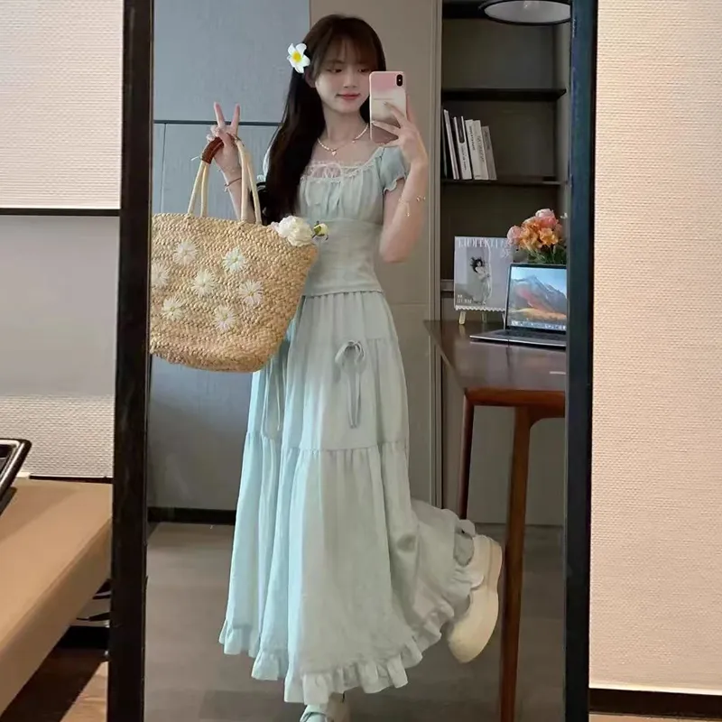 DEDY Two Piece Skirt Sets Women's-5