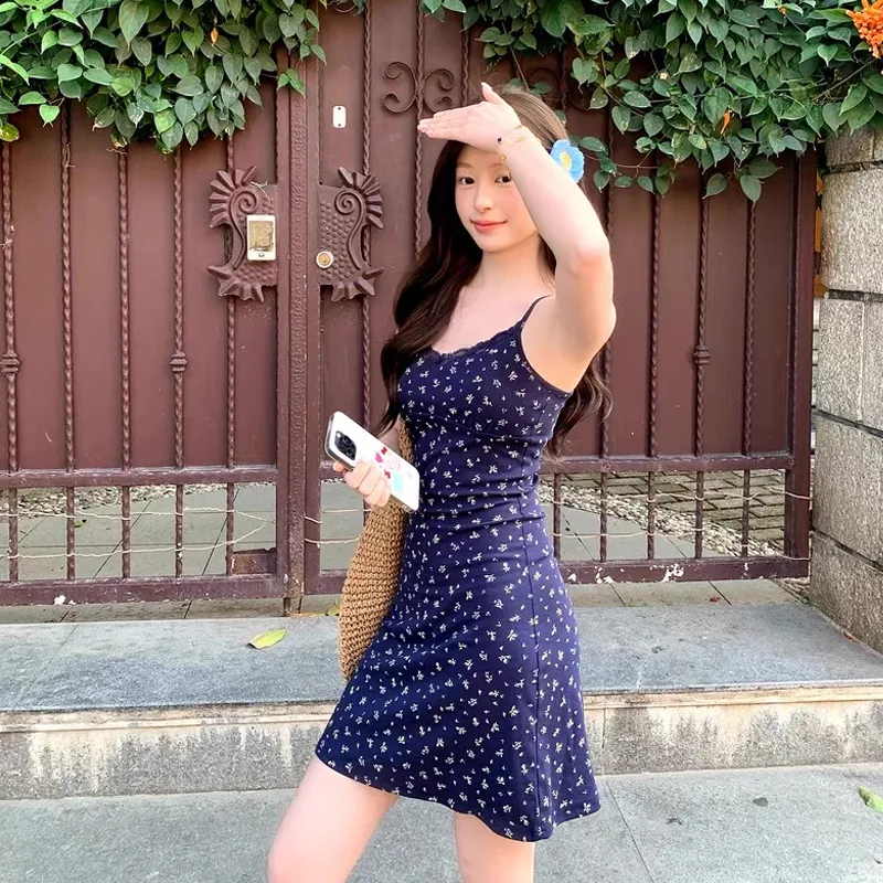 DEDY Slip Dresses Women's-9