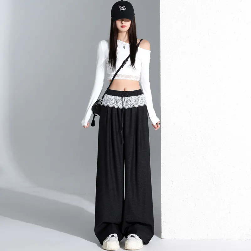 DEDY Casual Pants Women's Black-1
