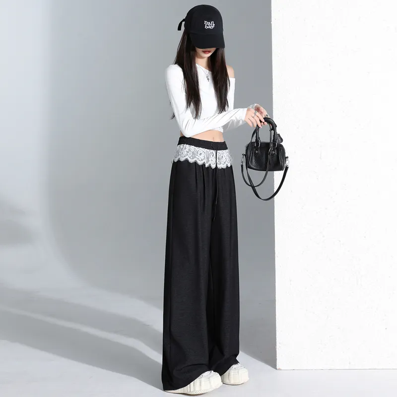 DEDY Casual Pants Women's Black-4