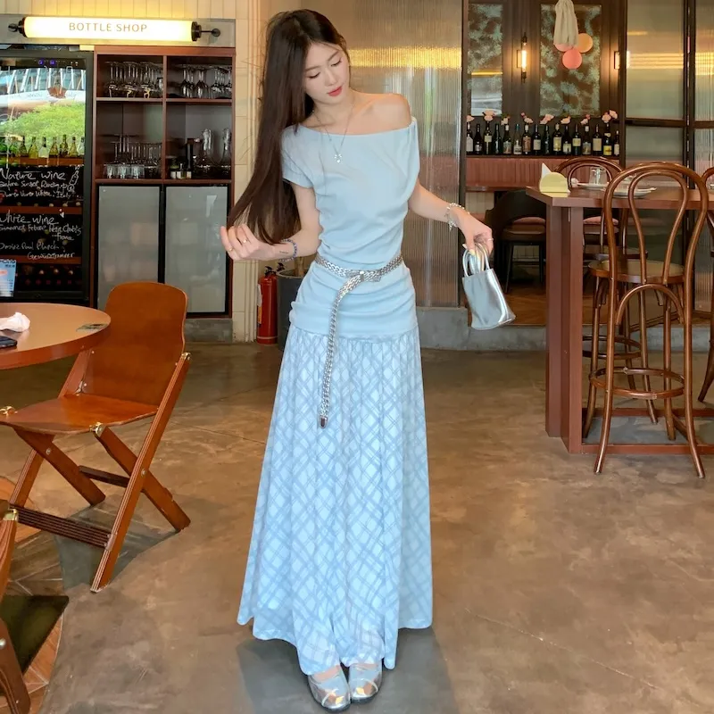 DEDY Two Piece Skirt Sets Women's-3
