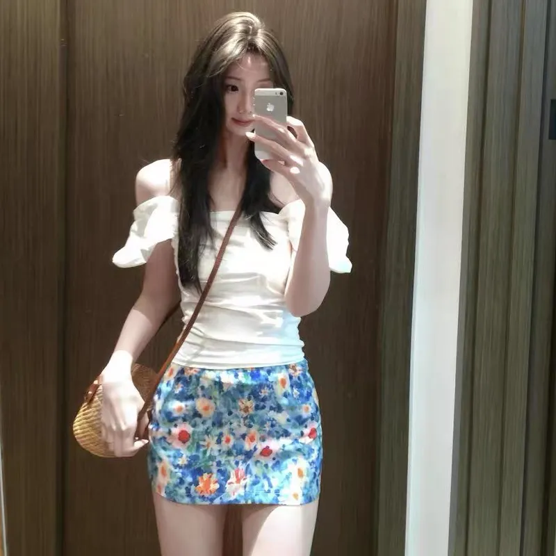 DEDY Two Piece Skirt Sets Women's-3
