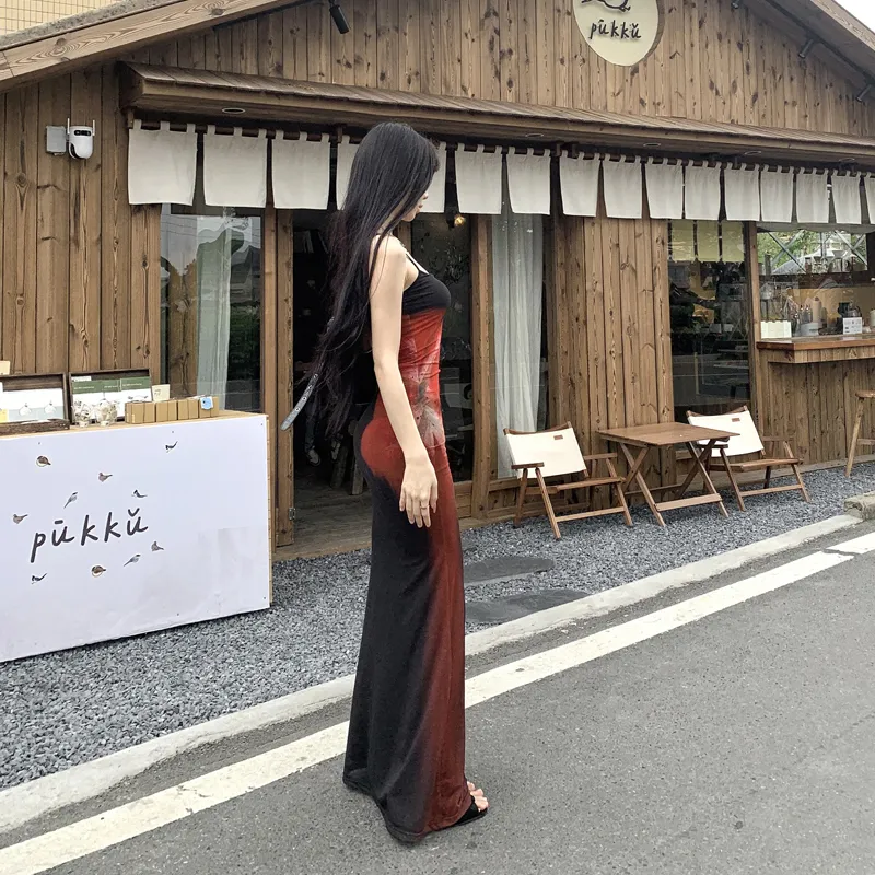 DEDY Slip Dresses Women's Black Shopping Bag-5
