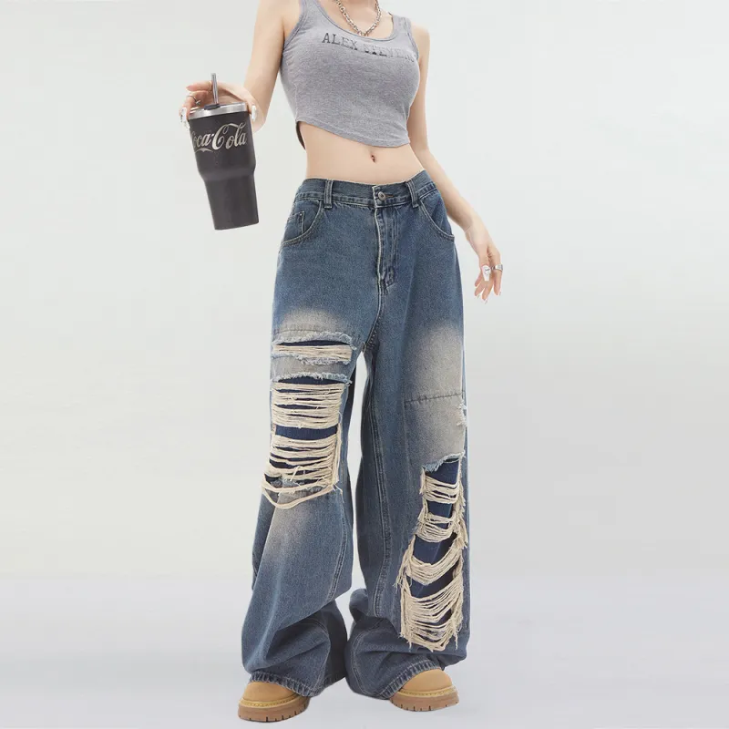 NEVER RULE Jeans Unisex-4