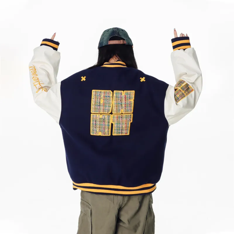 NEVER RULE Baseball Jacket Unisex-2