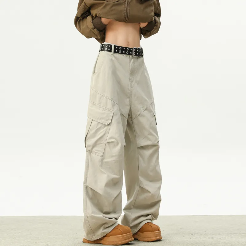 NEVER RULE Cargo Pants Unisex Green-9