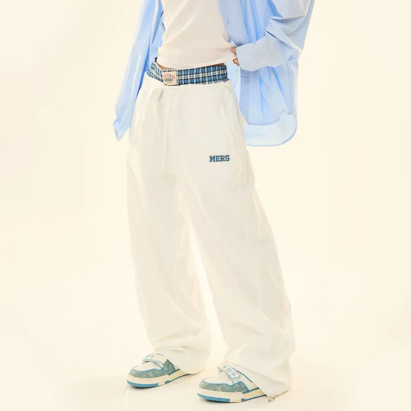 WELTER EXPERIMENT Loose Fit Luxury Streetwear Trendy Brand Casual Pants Unisex-9