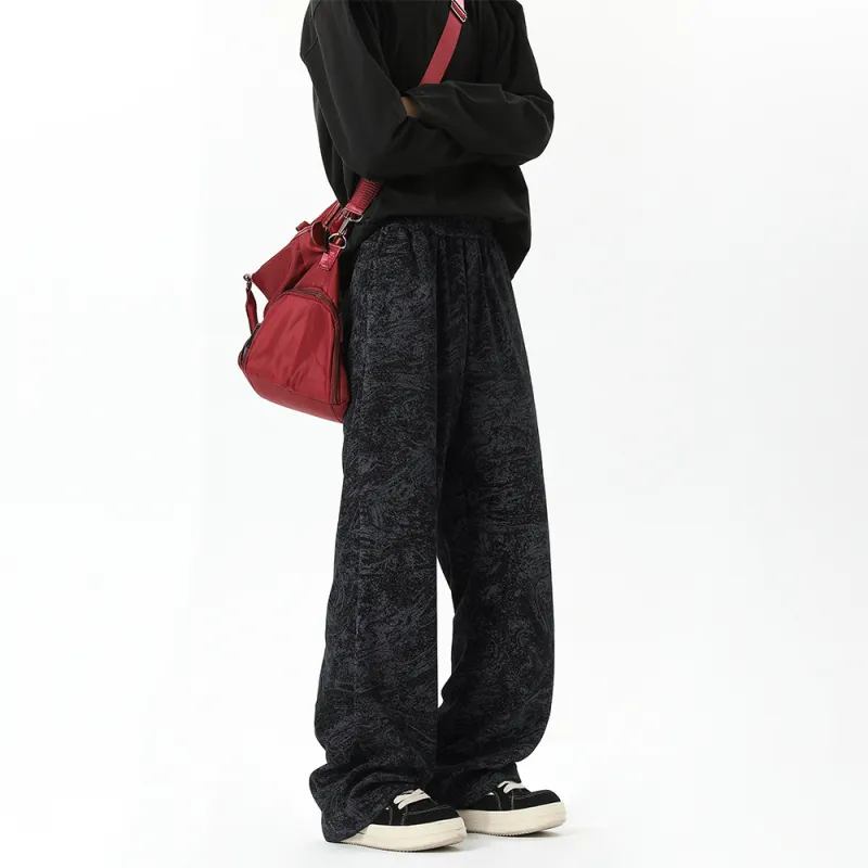 NEVER RULE Casual Pants Unisex Ginger Yellow-3