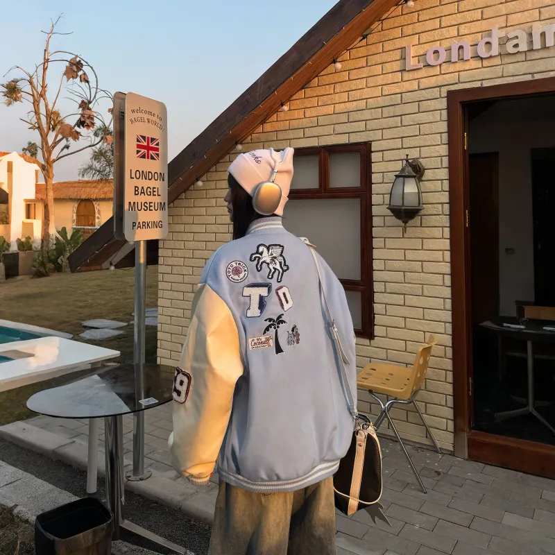 NEVER RULE Baseball Jacket Unisex-10