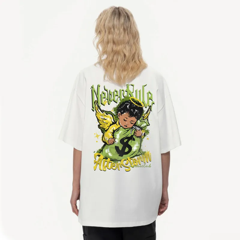 NEVER RULE T Shirts Unisex-5