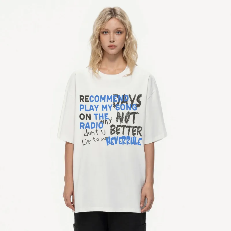 NEVER RULE T Shirts Unisex-9