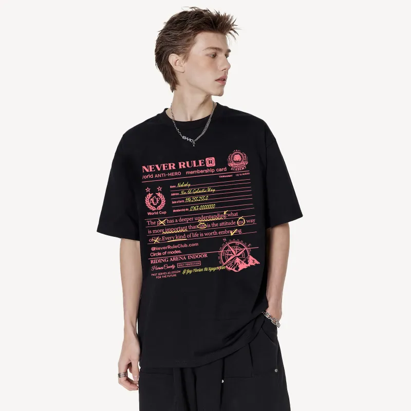 NEVER RULE T Shirts Unisex-2