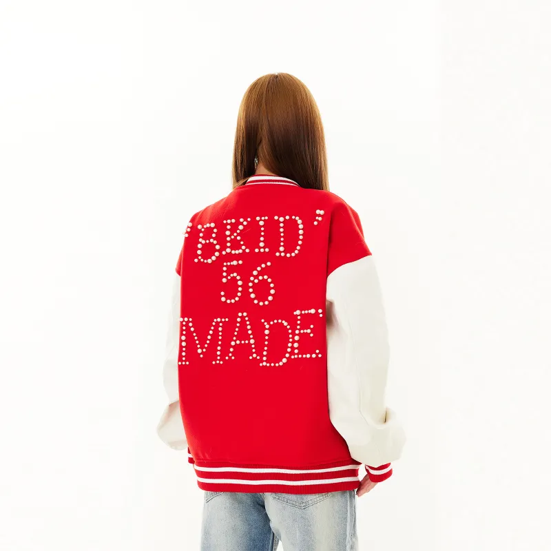 NEVER RULE Baseball Jacket Unisex-3