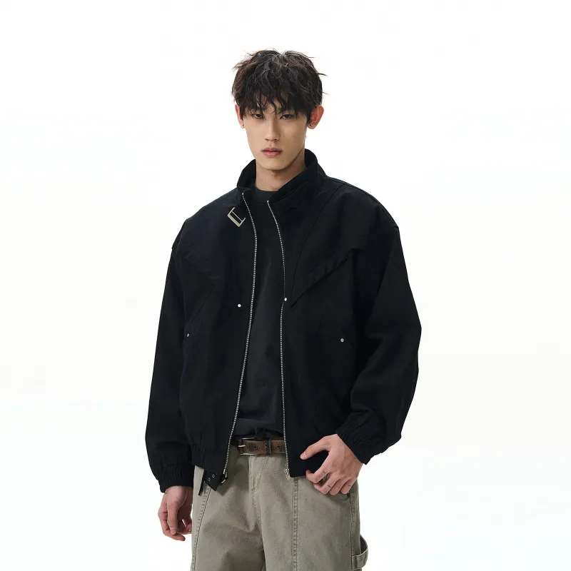 NEVER RULE Jackets Unisex Black-2