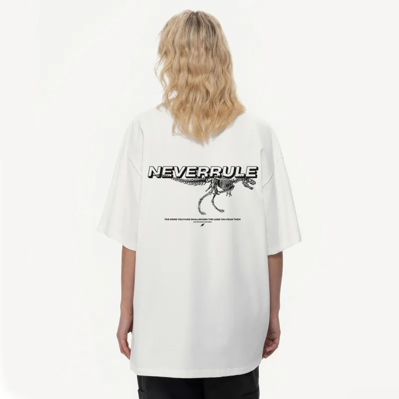 NEVER RULE T Shirts Unisex-5