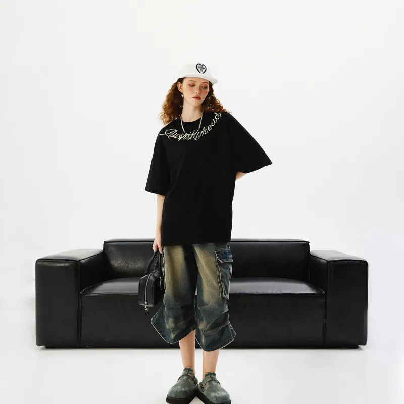 NEVER RULE T Shirt Unisex Premium Black-3