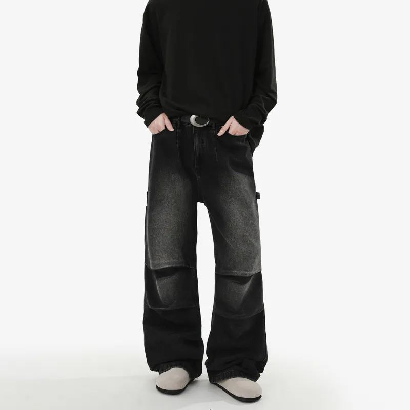 NEVER RULE Jeans Unisex Yellow Mud-7