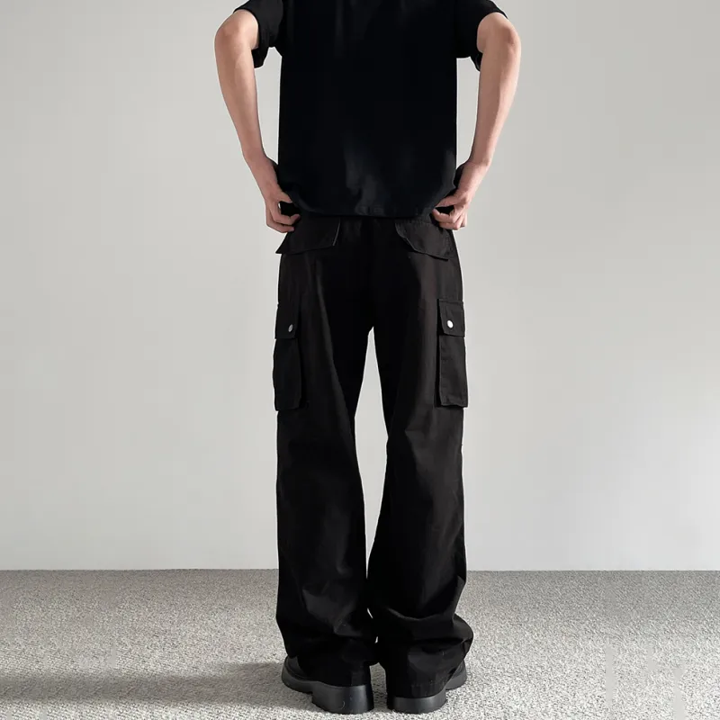 NEVER RULE Cargo Pants Unisex Vintage Green-2