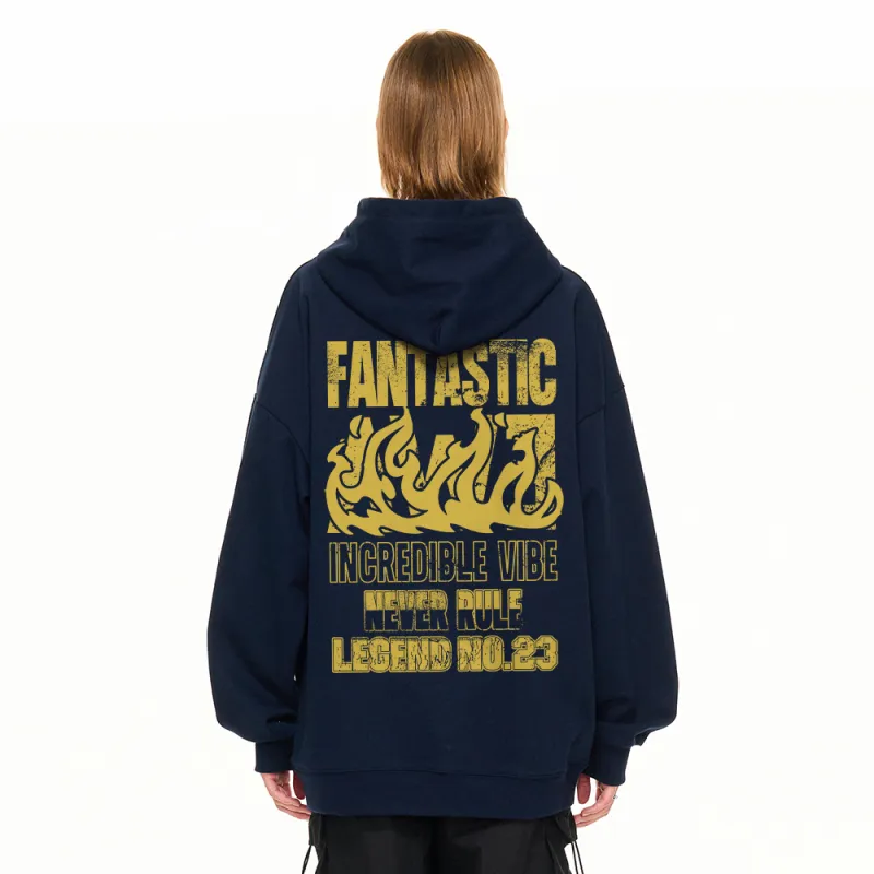 NEVER RULE Sweatshirt Unisex White-9