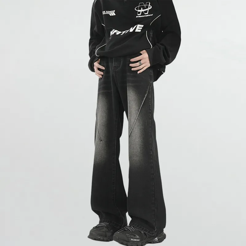 NEVER RULE Jeans Unisex-2