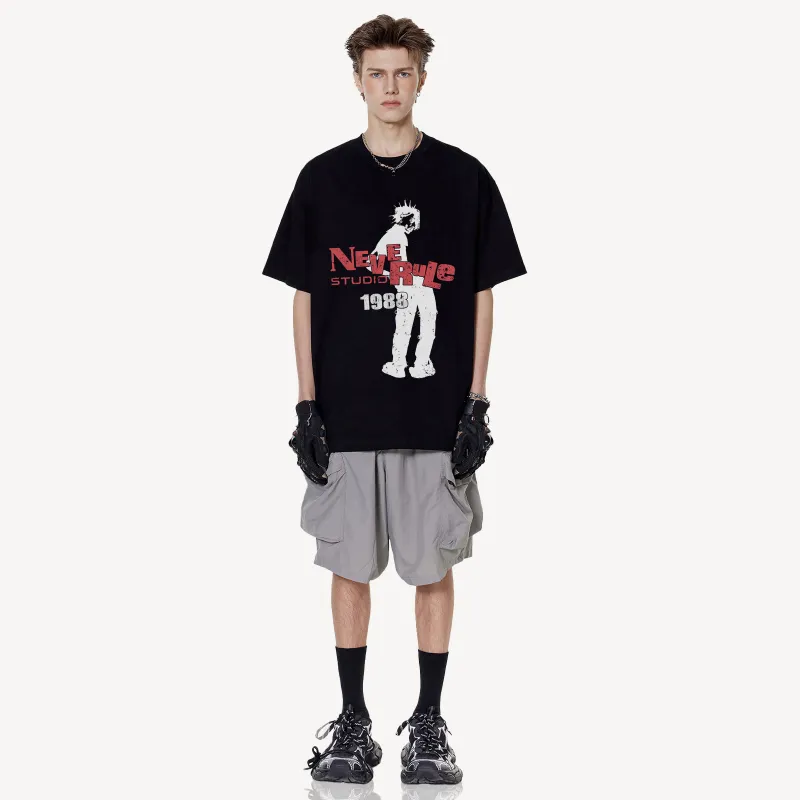 NEVER RULE T Shirts Unisex-5