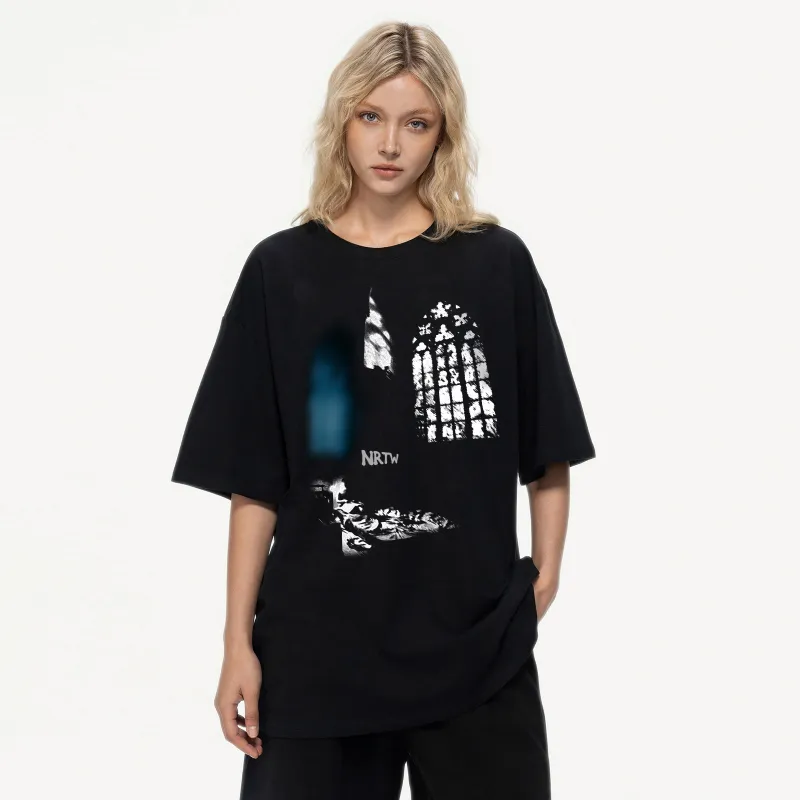NEVER RULE T Shirts Unisex Black-6