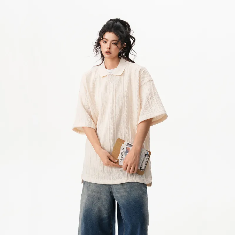 NEVER RULE Polo Shirts Unisex-6